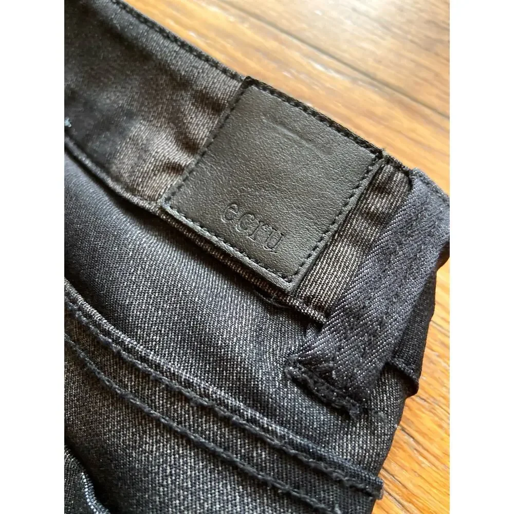 ECRU Low-Rise Camo/Black Reversible Stretch Pants sz 29